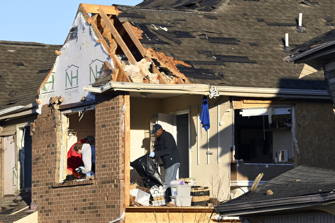 Tennessee residents clean up after severe weekend storms kill six ...